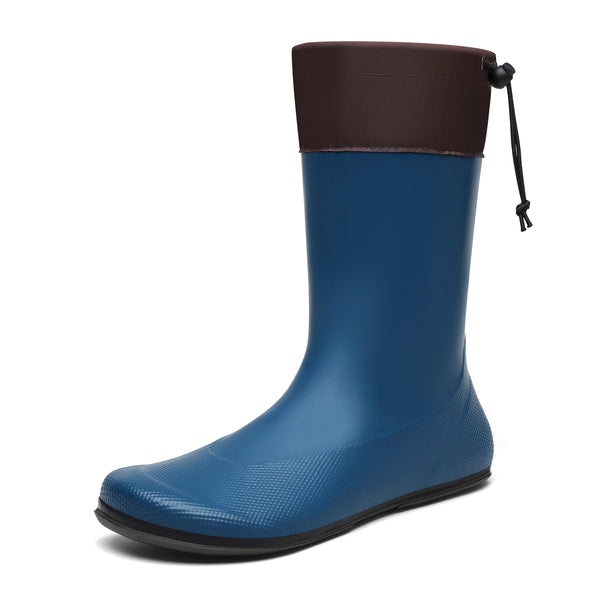 Botas Brisk I - Azul - Barefoot Rain Boots - Botas de agua ergonómicas