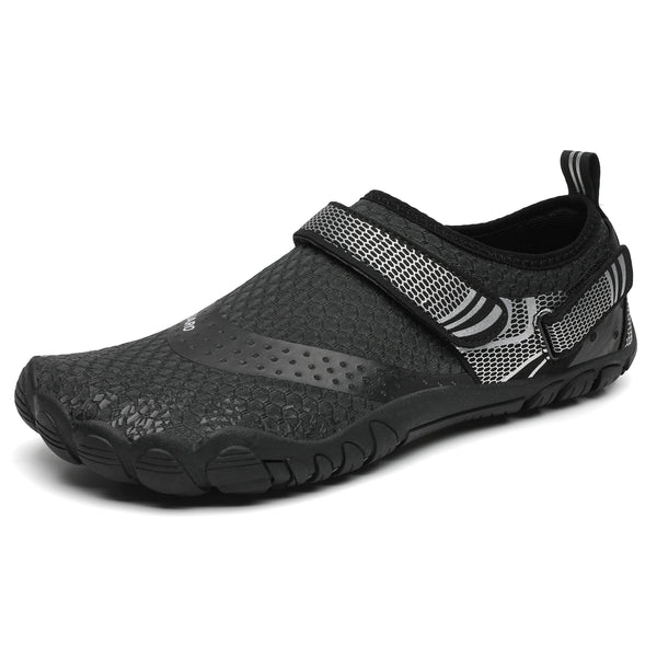 Dive V - Negro - Barefoot Water shoes - Saguaro